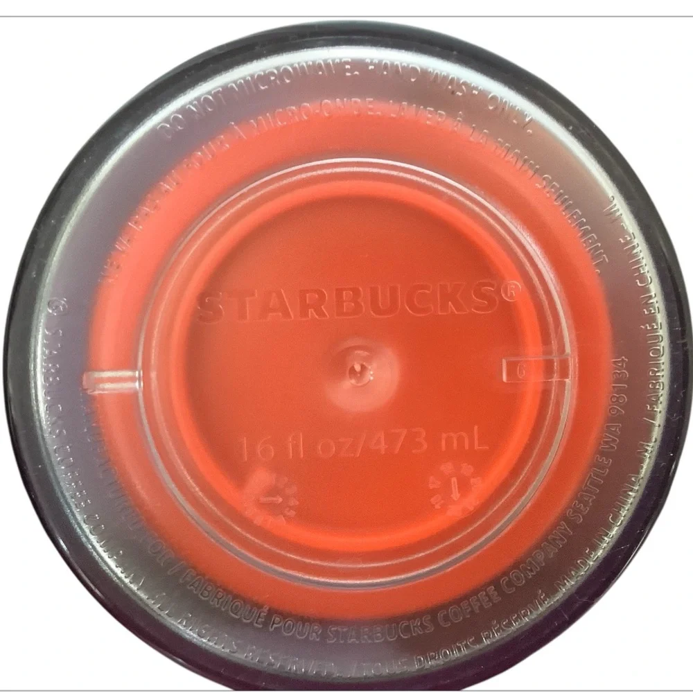 Starbucks 2022 Halloween Raven 16oz Double Walled Tumbler with Screw Top Lid